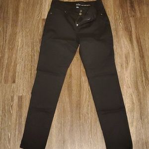 High Waisted Black Jean Legging